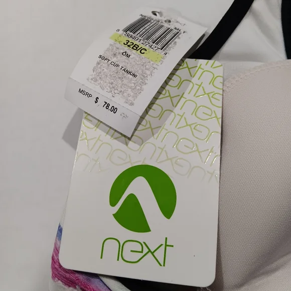 Next Women's (Size 32B/C) Soft Cup Tankini (NWT) - Picture 6 of 10